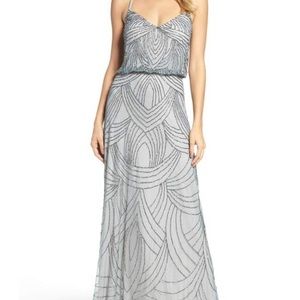 Adrianna Papell Bridesmaid Formal Maxi Dress